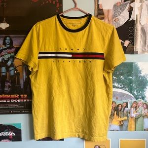 Tommy Hilfiger Jeans Yellow Short Top